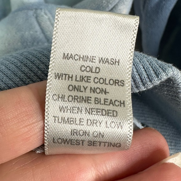 Playboy x PacSun Spiral Tie Dye Bunny Hoodie Blue Women’s Sz S - Picture 11 of 11